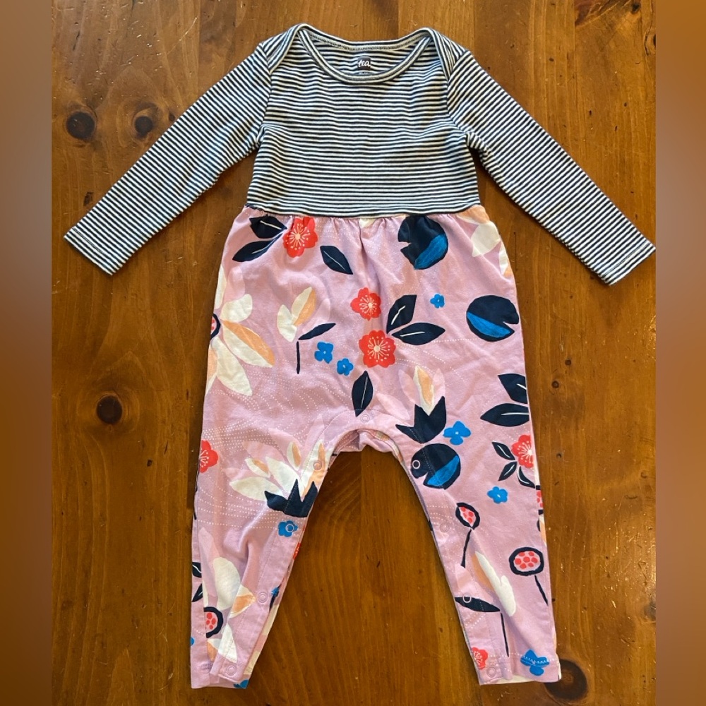 Tea collection romper - size 12-18 months